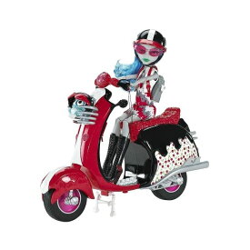 モンスターハイ グーリア イェルプス ドール 人形 フィギュア 着せ替え おもちゃ グッズ Monster High Exclusive Ghoulia Yelps Scooter and Doll Set