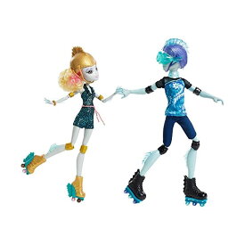 モンスターハイ ラグーナ ブルー ドール 人形 フィギュア 着せ替え おもちゃ グッズ Monster High Lagoona Blue and Gil Weber Doll (2-Pack)