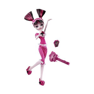 �����X�^�[�n�C �h���L�����[�� �h�[�� �l�` �t�B�M���A �����ւ� �������� �O�b�Y Monster High Dead Tired Draculaura Doll
