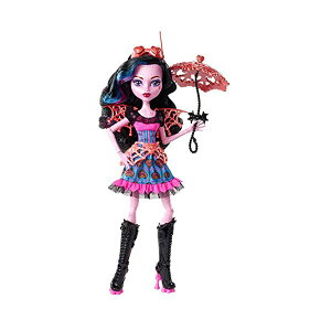 �����X�^�[�n�C �h�[�� �l�` �t�B�M���A �����ւ� �������� �O�b�Y Monster High Freaky Fusion Dracubecca Doll