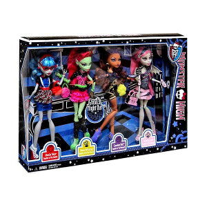X^[nC NEfB[ Et VF SC B[iX }bNtCgbv O[A CFvX h[ l` tBMA ւ Monster High Ghouls Night Out 4 Doll Set Rochelle Goyle -