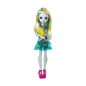 �����X�^�[�n�C ���O�[�i �u���[ �h�[�� �l�` �t�B�M���A �����ւ� �������� �O�b�Y Monster High Lagoona Blue Doll