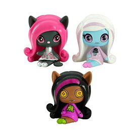 モンスターハイ ドール 人形 フィギュア 着せ替え おもちゃ グッズ Monster High Minis (3 Pack), #3