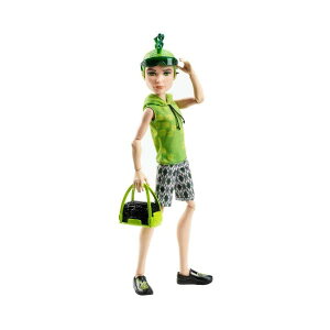 �����X�^�[�n�C �f���[�X �S���S�� �h�[�� �l�` �t�B�M���A �����ւ� �������� �O�b�Y Monster High Basic Travel Deuce Gordon Doll
