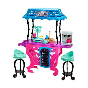�����X�^�[�n�C �v���C�Z�b�g �h�[�� �l�` �t�B�M���A �����ւ� �������� �O�b�Y Monster High Monster High Coffin Bean Kiosk Playset