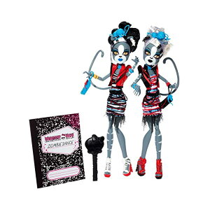 X^[nC h[ l` tBMA ւ  ObY Monster High Zombie Shake Meowlody and Purrsephone Doll (2-Pack)