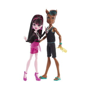 �����X�^�[�n�C �h���L�����[�� �h�[�� �l�` �t�B�M���A �����ւ� �������� �O�b�Y Monster High - Clawd Wolf and Draculaura Music Festival GIFTSET
