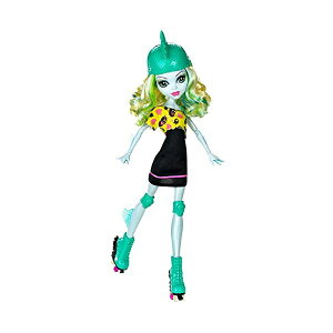 �����X�^�[�n�C ���O�[�i �u���[ �h�[�� �l�` �t�B�M���A �����ւ� �������� �O�b�Y Monster High Roller Maze Lagoona Blue Doll