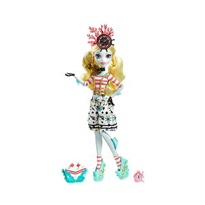�����X�^�[�n�C ���O�[�i �u���[ �h�[�� �l�` �t�B�M���A �����ւ� �������� �O�b�Y Monster High Shriekwrecked Nautical Ghouls Lagoona Blue Doll