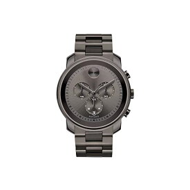 モバード MOVADO 腕時計 ウォッチ 時計 メンズ 男性用 ボールド クロノグラフ Movado Men's BOLD Metals Chronograph Watch with a Printed Index Dial Grey (Model 3600277)