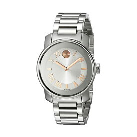 モバード MOVADO 腕時計 ウォッチ 時計 レディース 女性用 ボールド アナログ Movado Women's 3600244 Bold Analog Display Swiss Quartz Silver-Tone Watch