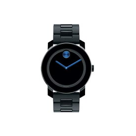 モバード MOVADO 腕時計 ウォッチ 時計 メンズ 男性用 ボールド ドット Movado Men's BOLD TR90 Watch with a Sunray Dot Black Dial Black/Blue (Model 3600099)