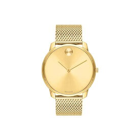 モバード MOVADO 腕時計 ウォッチ 時計 メンズ 男性用 ステンレス スチール Movado Men's Swiss Quartz Watch with Stainless Steel Strap Yellow Gold Ion-Plated 21 (Model: 3600588)
