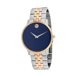 o[h MOVADO rv EHb` v Y jp ~[WA NVbN Movado Museum Classic Blue Dial Two-Tone Men's Watch 0607267