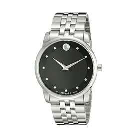 モバード MOVADO 腕時計 ウォッチ 時計 メンズ 男性用 アナログ Movado Men's 0606878 Analog Display Swiss Quartz Silver Watch