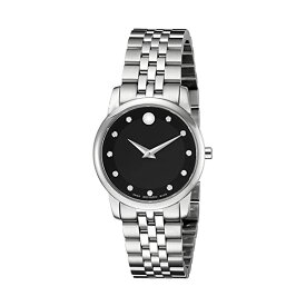 モバード MOVADO 腕時計 ウォッチ 時計 レディース 女性用 アナログ Movado Women's 0606858 Analog Display Swiss Quartz Silver Watch