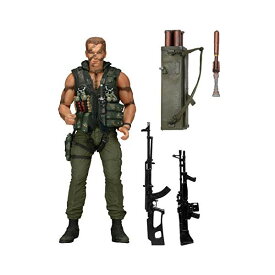 ターミネーター アクション フィギュア 人形 ネカ NECA Commando Scale 30th Anniversary Ultimate John Matrix Action Figure, 7"