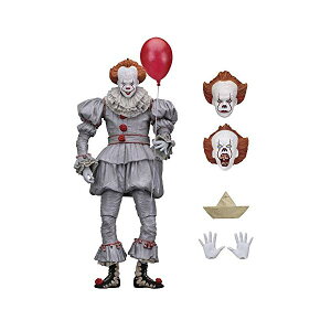 IT �y�j�[���C�Y �A�N�V���� �t�B�M���A �l�` �l�J NECA it 7�h Scale Action Figure-Ultimate Pennywise (2017)