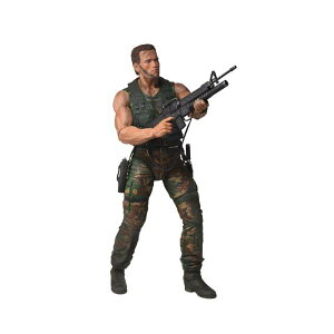 vf^[ A[mh VcFlbK[ ANV tBMA l` lJ NECA Predators Dutch Arnold Schwarzenegger Action Figure, 1/4 Scale