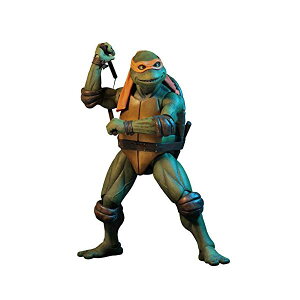~[^g ^[gY ANV tBMA l` lJ NECA Teenage Mutant Ninja Turtles (1990 Movie) - 1/4 scale action figure - Michelangelo
