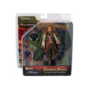 �p�C���[�c�I�u�J���r�A�� �A�N�V���� �t�B�M���A �l�` �l�J NECA Pirates of the Caribbean Dead Man's Chest Series 2 Action Figure Elizabeth Swann