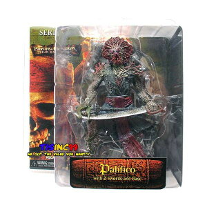 �p�C���[�c�I�u�J���r�A�� �A�N�V���� �t�B�M���A �l�` �l�J NECA Pirates of the Caribbean Dead Man's Chest Series 2 Action Figure Palifico