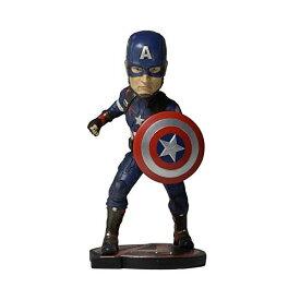 キャプテンアメリカ アヴェンジャーズ アクション フィギュア 人形 ネカ NECA Avengers Age of Ultron (Movie) - Head Knocker - Captain America