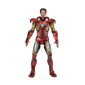 アイアンマン アヴェンジャーズ アクション フィギュア 人形 ネカ Avengers 1/4 scale [ Iron Man Mark VII ( Battle damage ver.) [ Import version ]