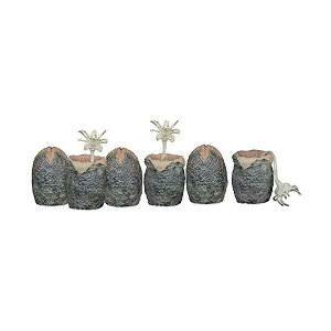 GCA ANV tBMA l` lJ NECA Alien Egg Carton Glow-in-the-Dark Alien Eggs Accessory Pack (6 Pack)