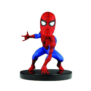 XpC_[} tBMA l` lJ NECA Marvel Classics Head Knocker Spiderman Toy