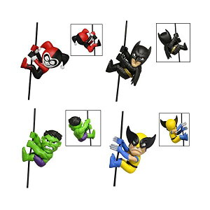 obg} GbNX Zbg XP[[Y tBMA l` lJ NECA Scalers Characters Wave 4 Complete Set, 2"