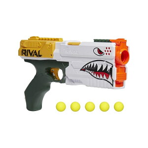 NERF ���C�o�� �N���m�X XVIII-500 �u���X�^�[ �㑕 �i�[�t ���C�o�� ���E���h 5 �� �X�v�����O �A�N�V���� ���x 90 FPS �z���C�g �J���[ �f�U�C�� �Ώ۔N�� 14 �Έȏ� (����) NERF Rival Kronos XVIII-500 Blast
