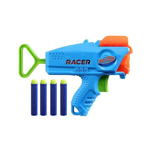 NERF �G���[�g �W���j�A ���[�T�[ �C�[�W�[ �v���C �_�[�c �u���X�^�[ �i�[�t �G���[�g �_�[�c 4 �{ �i�[�t �u���X�^�[ ���O�������� �q���p �Ώ۔N�� 6 �Έȏ� NERF Elite Junior Racer Easy Play Dart Blast