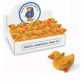 ノースアメリカンベア Just Ducky Rattle & Squeakers by North American Bear Co. (8292) ぬいぐるみ ベビー トイ