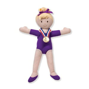 �m�[�X�A�����J���x�A North American Bear Company Girls on The Move Gymnast Blonde Finger Puppet �ʂ������ �x�r�[ �g�C