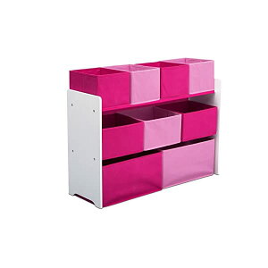  [ ᔠ Еt X bN I [ LbY {bNX q   wj j j a v[g Delta Children Deluxe 9-Bin Toy Storage Organizer