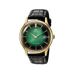 IGg rv or[m I[g}`bN  ORIENT FAC08002F0 v EHb` Orient 'Bambino Version IV' Japanese Automatic Stainless Steel and Leather Dress Watch