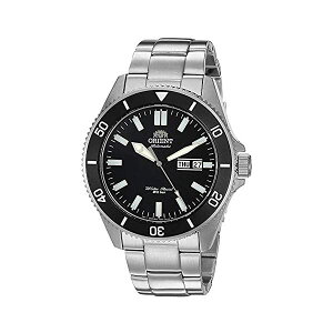 IGg rv _CrO I[g}`bN  Y jp ORIENT RA-AA0008B19A v EHb` Orient Watches For Men 'Kanno' Stainless Steel Diving Style Watches for Men, Japanese Automatic Mens Watch with Rubber