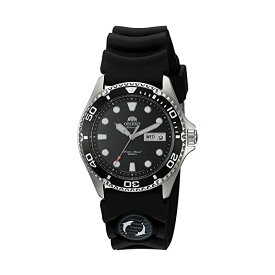 オリエント 腕時計 ダイビング オートマチック 自動巻き メンズ 男性用 ORIENT FAA02007B9 時計 ウォッチ Orient Men's 'Ray II Rubber' Japanese Automatic Stainless Steel Diving Watch, Color:Silver-Toned (Model: FAA02007B9)