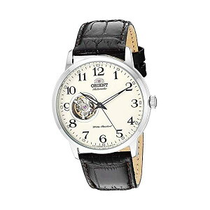 IGg rv I[g}`bN  Y jp ORIENT RA-AG0010S10A v EHb` Orient Men's '2nd Generation Esteem' Japanese Automatic Stainless Steel and Leather Dress Watch