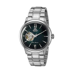 IGg rv wIX I[g}`bN  Y jp ORIENT RA-AG0026E10A v EHb` Orient Men's "Helios' Stainless Steel Japanese-Automatic / Hand Winding Open-Heart Display