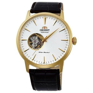 �I���G���g �r���v �I�[�v���n�[�g �I�[�g�}�`�b�N �������� �����Y �j���p ORIENT FAG02003W0 ���v �E�H�b�` Orient Esteem II Open Heart Automatic White Dial Men's Watch FAG02003W0