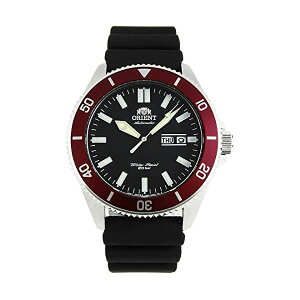 IGg rv I[g}`bN  Y jp ORIENT RA-AA0010B v EHb` Orient RA-AA0011B Men's Kano Silicone Band Red Bezel Black Dial Automatic Dive Watch