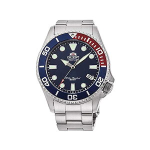 IGg rv X|[c _Co[ I[g}`bN  ORIENT RA-AC0K03L10B v EHb` Orient Automatic Sports Diver's 200m Sapphire Pepsi Blue Dial Steel Watch RA-AC0K03L