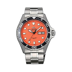 IGg rv }R2 I[g}`bN  Y jp ORIENT FAA02001B v EHb` Orient FAA02006M Men's Orange Mako II Stainless Steel 200M Automatic Dive Watch