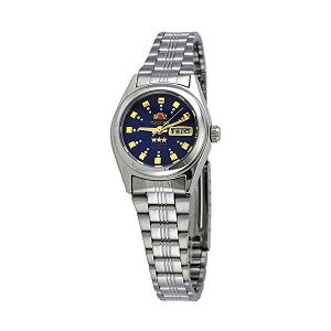 �I���G���g �r���v �X���[�X�^�[ 3�X�^�[ �I�[�g�}�`�b�N �������� ���f�B�[�X �����p ORIENT BNQ1X003J ���v �E�H�b�` Orient FNQ1X003J Women's 3 Star Stainless Steel Blue Dial Day Date Automatic Watch