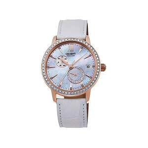 IGg rv TAh[ GXPC I[g}`bN  fB[X p ORIENT RA-AK0004A v EHb` ORIENT Ladies Swarovski Automatic 'Sun and Moon' Pearl Dial Rose Gold Watch RA-AK0004A