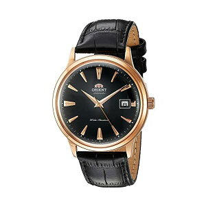 IGg rv I[g}`bN  Y jp ORIENT FAC00001B0 v EHb` Orient Men's Shoes | Stainless Steel Automatic Watch with Leather Strap, Black, 21 (Model: FAC00001B0)