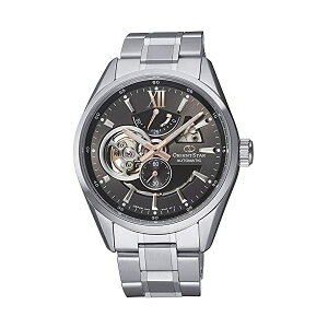 IGg rv I[g}`bN  Y jp ORIENT RE-AV0004N00B v EHb` Orient Men's Automatic Watch with Stainless Steel Strap, Grey, 22 (Model: RE-AV0004N00B)