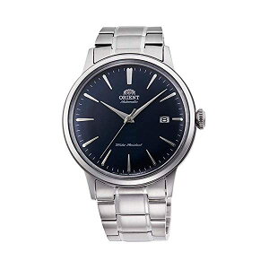 IGg rv or[m NVbN JjJ ORIENT RA-AC0007L10B v EHb` Orient Classic Mechanical Bambino Dark Blue Dress Steel Watch RA-AC0007L